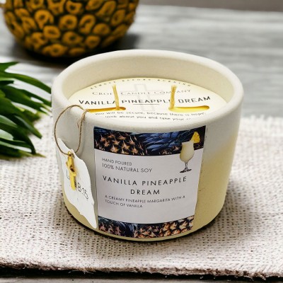 VANILLA PINEAPPLE DREAM SOY CANDLE