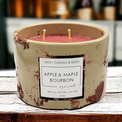 APPLE & MAPLE BOURBON SOY CANDLE