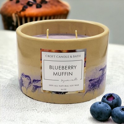 BLUEBERRY MUFFIN SOY CANDLE