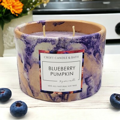 BLUEBERRY PUMPKIN SOY CANDLE