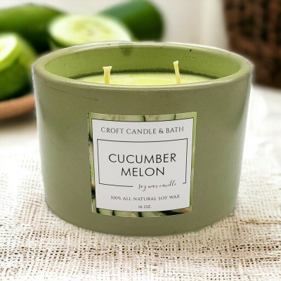 CUCUMBER MELON SOY CANDLE