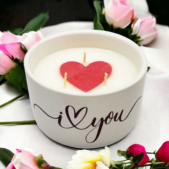I Love You! Moonflower Nectar Candle